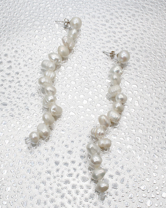 Single Stringed Pearl Drops